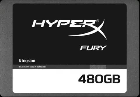 حافظه SSD اینترنال 480گیگابایت Kingston مدل HYPERX FURY SHFS37A/480G