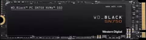 حافظه SSD اینترنال 1 ترابایت WD مدل BLACK SN750 NVME M.2