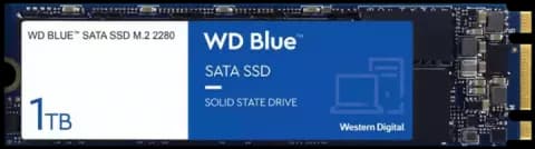 حافظه SSD اینترنال 1 ترابایت WD مدل BLUE WDS100T2B0B M.2