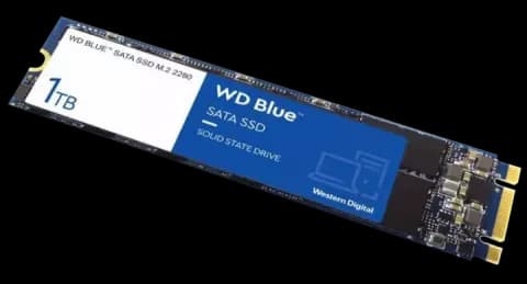 حافظه SSD اینترنال 1 ترابایت WD مدل BLUE WDS100T2B0B M.2