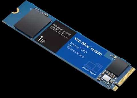 حافظه SSD اینترنال 1 ترابایت WD مدل Blue SN550 NVME M.2