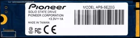 حافظه SSD اینترنال 256گیگابایت Pioneer مدل APS-SE20G