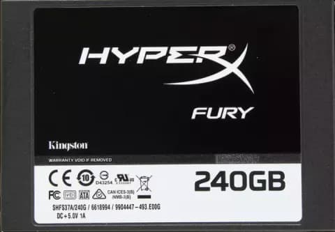 حافظه SSD اینترنال 240گیگابایت Kingston مدل HYPERX FURY SHFS37A/240G
