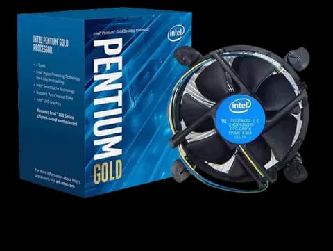 خنک کننده پردازنده اورجینال intel مدل Pentium Gold G6405