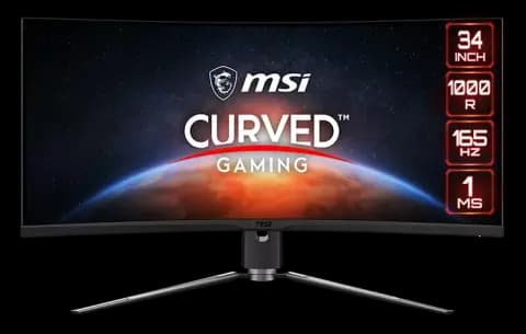 مانیتور گیمینگ منحنی 34 اینچ MSI مدل MPG ARTYMIS 343CQR