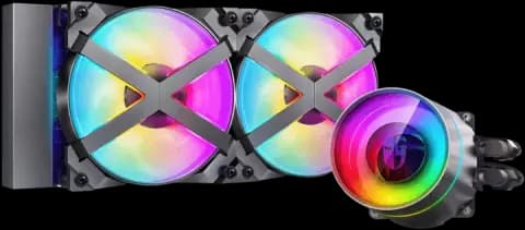 خنک کننده پردازنده  Deepcool مدل GAMER STORM CASTLE 240EX RGB