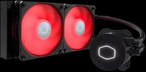 خنک کننده پردازنده  Cooler Master مدل MASTERLIQUID ML240L V2 RED LED FANS