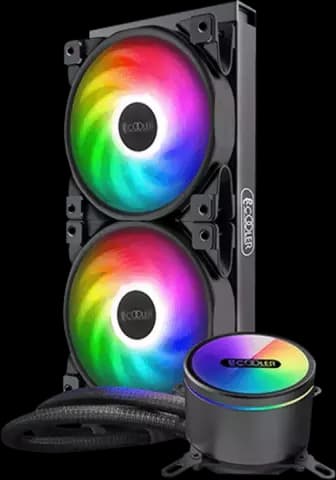 خنک کننده پردازنده  PCCOOLER مدل  GI-CX240 ARGB