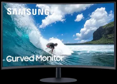 مانیتور منحنی 32 اینچ Samsung مدل C32T550FD