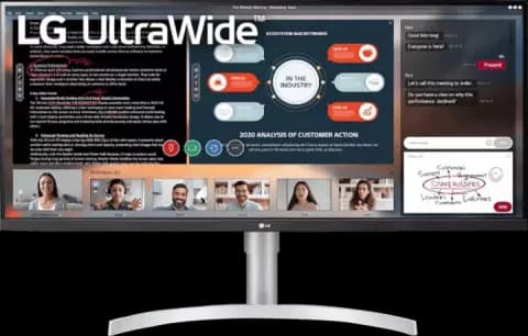 مانیتور 34 اینچ LG مدل  34WN650-W