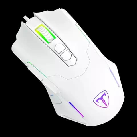 موس سیمی گیمینگ T-DAGGER مدل Brigadier T-TGM206W RGB