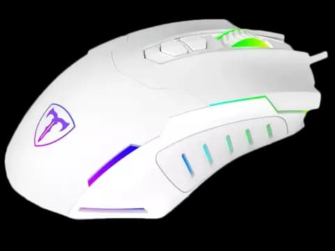 موس سیمی گیمینگ T-DAGGER مدل Brigadier T-TGM206W RGB