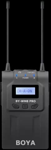 گیرنده ی میکروفون بی سیم Boya مدل RX8 Pro