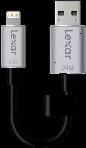 فلش مموری 64گیگابایت Lexar مدل JUMPDRIVE C20I