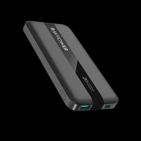 پاور بانک 10000 میلی‌آمپر ساعت RAVPOWER مدل  RP-PB1236