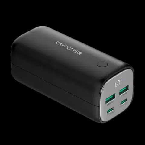 پاور بانک 20000 میلی‌آمپر ساعت RAVPOWER مدل  RP-PB208 Pro