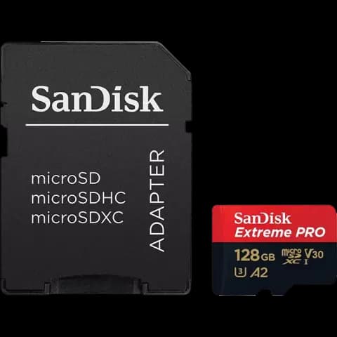 مموری کارت 128 گیگابایت Sandisk مدل Extreme PRO کلاس 10 استاندارد UHS-I U3