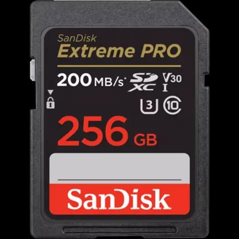 مموری کارت 256 گیگابایت Sandisk مدل Extreme PRO کلاس 10 استاندارد UHS-I U3