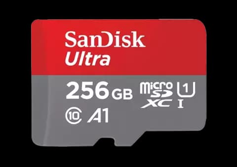 مموری کارت 256 گیگابایت Sandisk مدل Ultra کلاس 10 استاندارد UHS-I U1