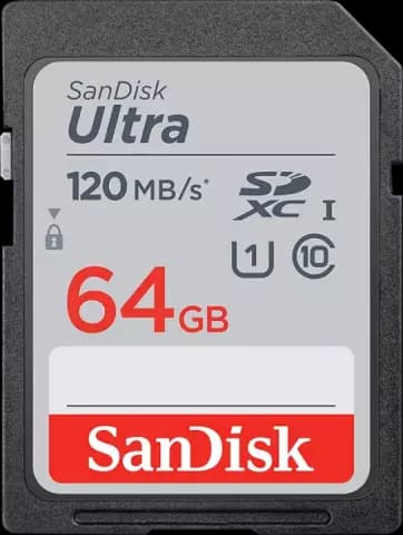 مموری کارت 64 گیگابایت Sandisk مدل  ULTRA
