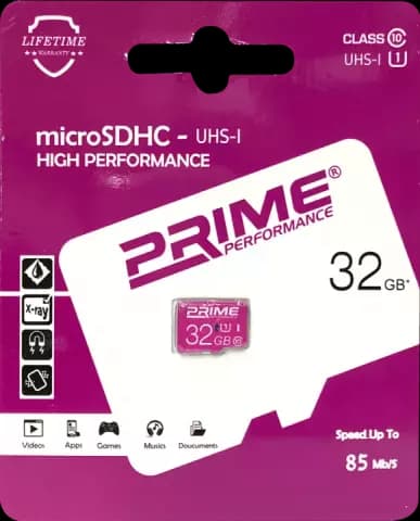 مموری کارت 32 گیگابایت PRIME