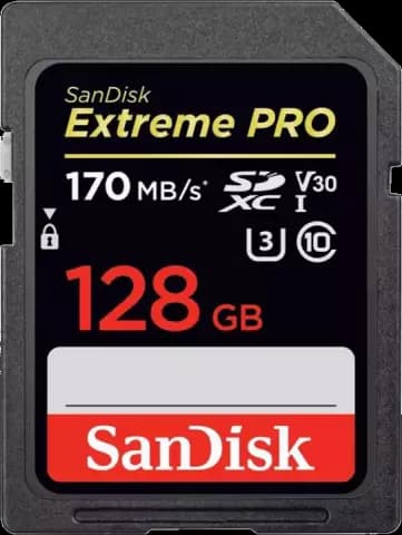 مموری کارت 128 گیگابایت Sandisk مدل  EXTREME PRO