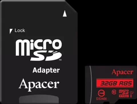 مموری کارت 32گیگابایت Apacer مدل AP32GMCSH10U5-R