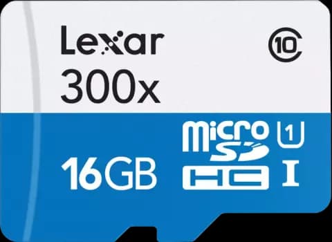 مموری کارت 16گیگابایت Lexar مدل High-Performance 300x