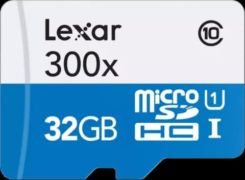مموری کارت 32گیگابایت Lexar مدل High-Performance 300x