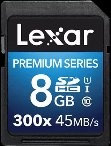 مموری کارت 8گیگابایت Lexar مدل PREMIUM 300X
