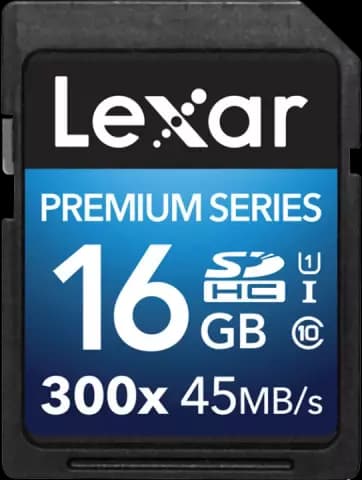 مموری کارت 16گیگابایت Lexar مدل PREMIUM 300X