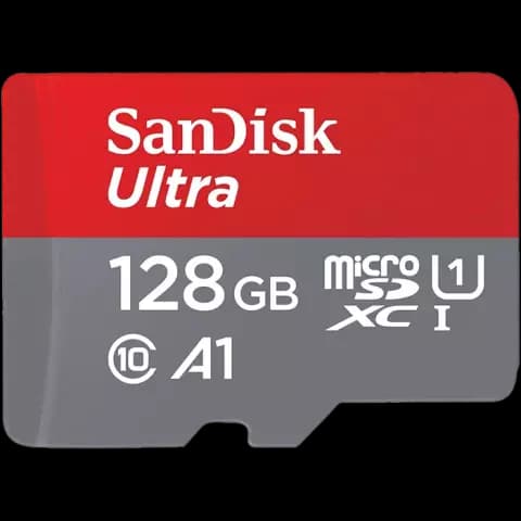 مموری کارت 128 گیگابایت Sandisk مدل Ultra کلاس 10 استاندارد UHS-I U1