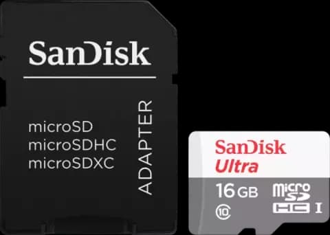 مموری کارت 16 گیگابایت Sandisk مدل  ULTRA