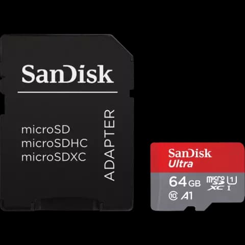 مموری کارت 64گیگابایت Sandisk مدل ULTRA A1