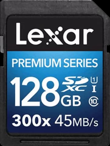 مموری کارت 128 گیگابایت Lexar مدل PREMIUM 300X