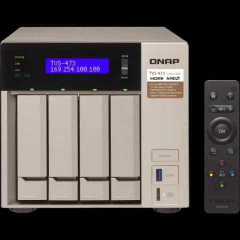 ذخیره ساز تحت شبکه QNAP مدل TVS-473-8G