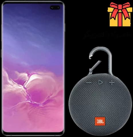 گوشی موبایل 128 گیگابایت SAMSUNG GALAXY مدل  S10 PLUS به همراه اسپیکر JBL CLIP3