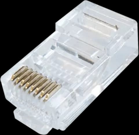 کانکتور CAT5 RJ45 بسته 100 عددی