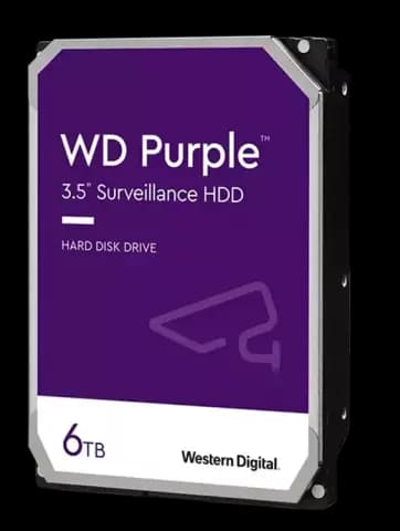 هارد اینترنال 6 ترابایت WD مدل Purple Surveillance WD60EJRX