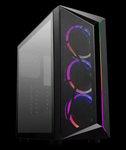کیس گیمینگ Cooler Master مدل CMP 510 به همراه پاور MWE 650 BRONZE - V2