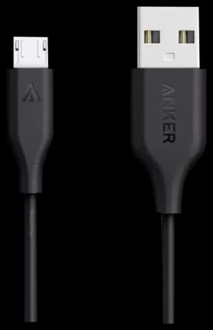 کابل شارژ 1.8 متری USB به MICR USB انکر مدل PowerLine A8133