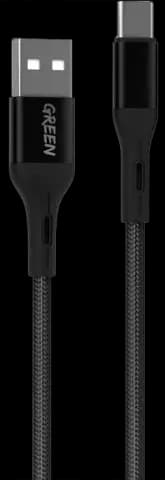 کابل شارژ 1.2 متری USB به Type-C گرین لاین مدل GNBCTYCBK