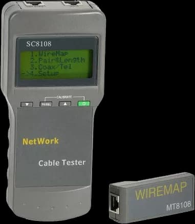 تستر دیجیتال کابل شبکه K-NET مدل SC8108