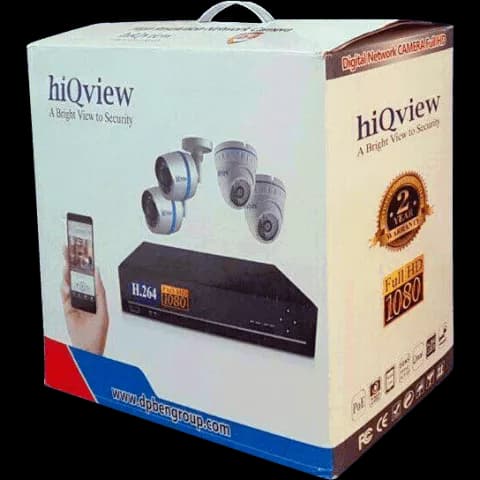 پک دوربین مدار بسته HIQVIEW مدل AHD 2.0MP KITS
