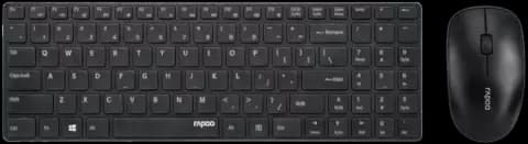 کیبورد و موس بیسیم RAPOO مدل 9300P
