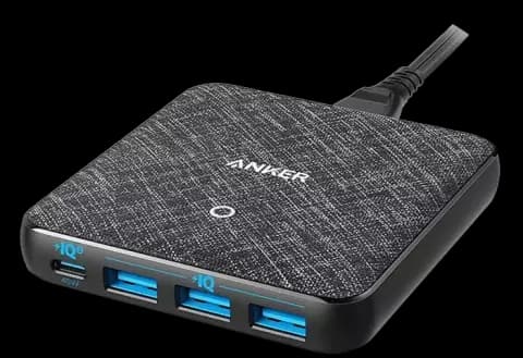 شارژر رومیزی Anker مدل PowerPort Atom III Slim A2045