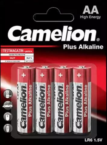 باتری قلمی Camelion مدل PLUS ALKALINE LR6-BP4