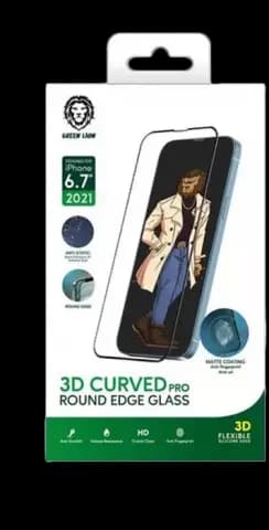 محافظ صفحه نمایش Green Lion مدل 3D Curved Pro مناسب برای iPhone 13 Pro Max
