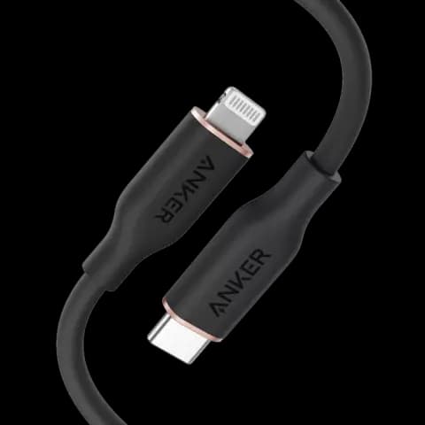 کابل شارژ 1.8 متری Type-C به Lightning انکر مدل PowerLine III Flow A8663