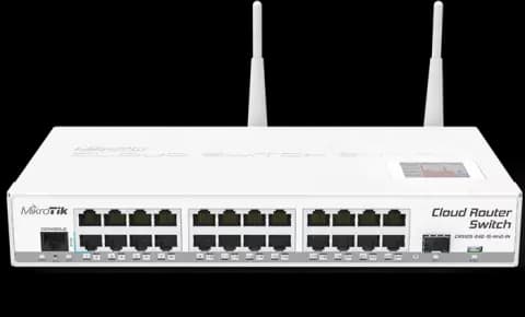 سوییچ 24 پورت MikroTik مدل CRS125-24G-1S-2HnD-IN